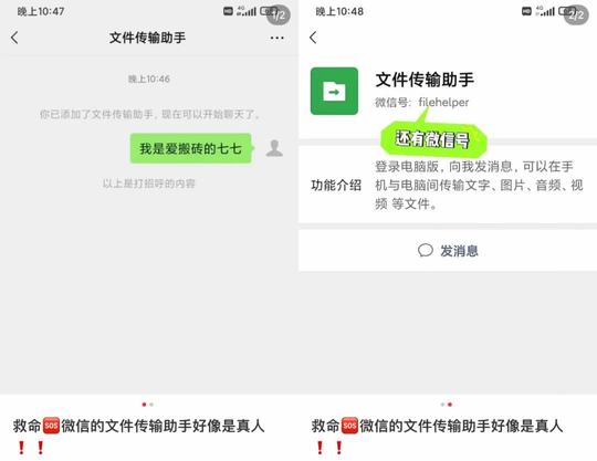 微信文件传输助手干什么用的（别再装了，微信「文件传输助手」是真人？）